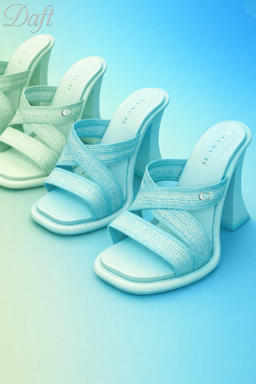 Галерея мода Босоножки Coach Heels #1